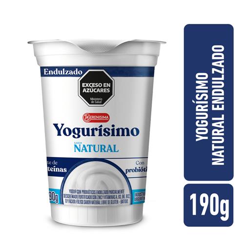 YOGURISIMO NATURAL x190g