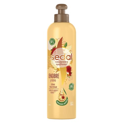CREMA PARA PEINAR JENJIBRE Y RICINO SEDAL x 300ml