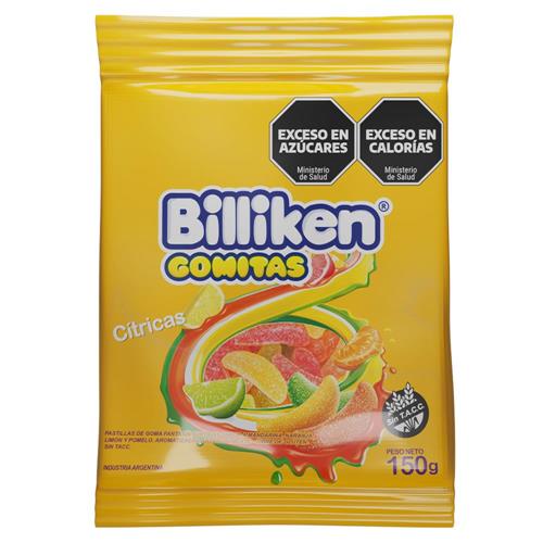 GOMITAS CITRICAS BILLIKEN x 150g