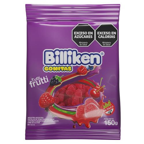 GOMITAS TUTTI FRUTTI BILLIKEN x 150g