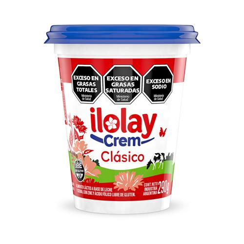 QUESO CREMA CLASICO ILOLAY x 290g
