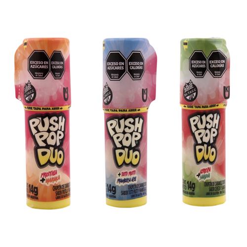CHUPETIN PUSH POP DUO X 14G