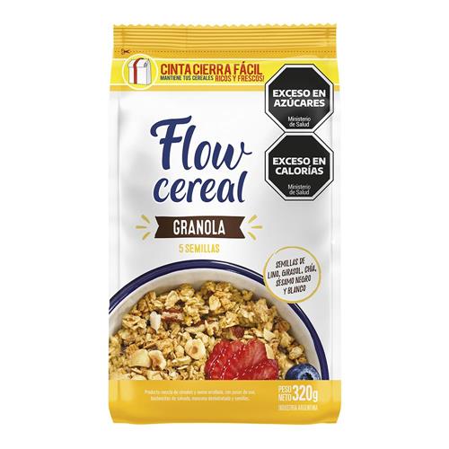 GRANOLA 5 SEMILLAS CEREAL FLOW x320grs
