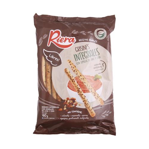 GRISINES INTEGRALES RIERA x 160g