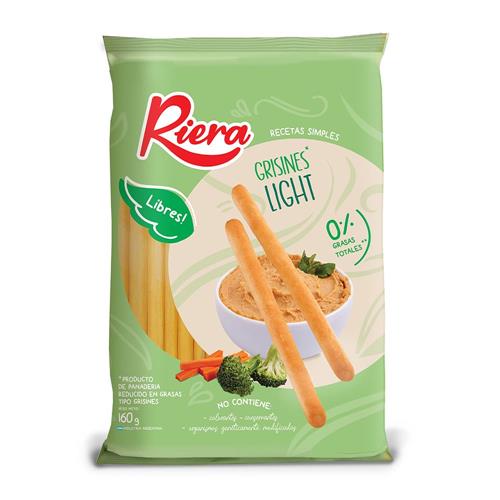 GRISINES CON SESAMO RIERA x 160g