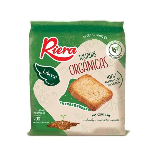 TOSTADAS RIERA ORGANICA x 200g