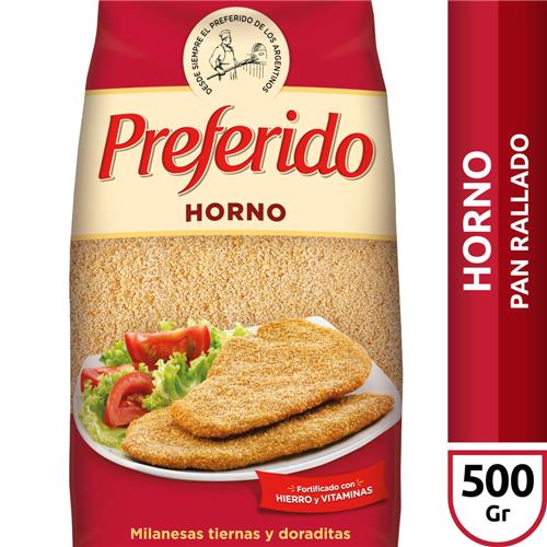 REBOZADOR P/HORNO PREFERIDO x 500g