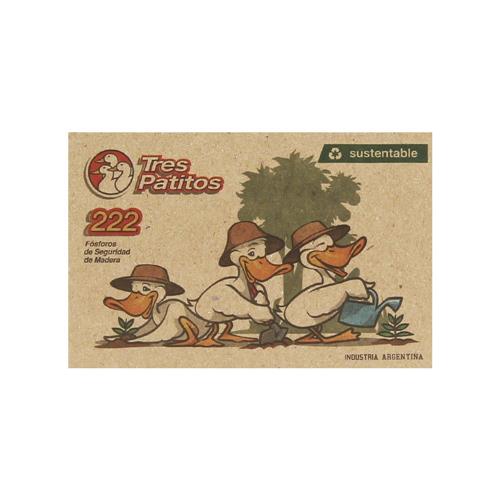 FOSFOROS TRES PATITOS SUSTENTABLE X 222