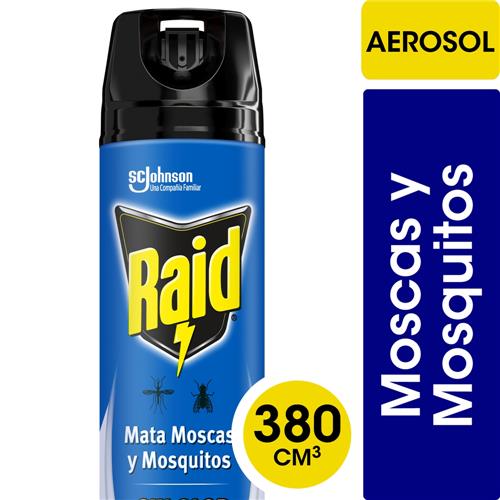 RAID AEROSOL MMM SIN OLOR x 380ml