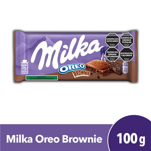 CHOCOLATE MILKA OREO BROWNIE x 100g