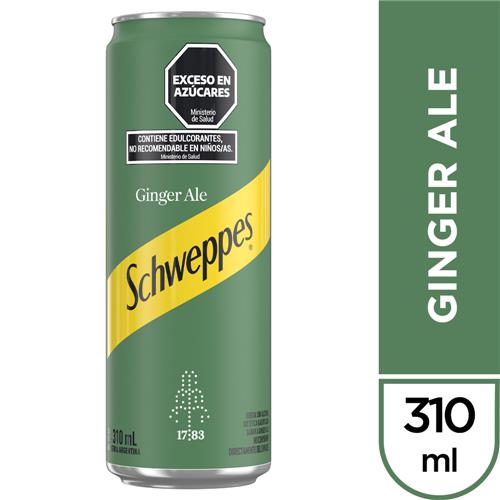 SCHWEPPES GINGER ALE LATA X 310