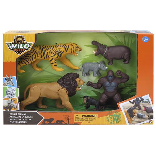 SET ANIMALES SELVA X6