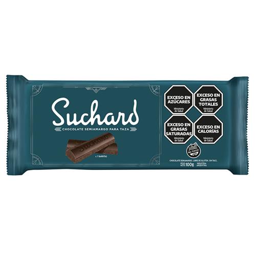 CHOCOLATE P/TAZA SEMIAMARGO SUCHARD x 100g