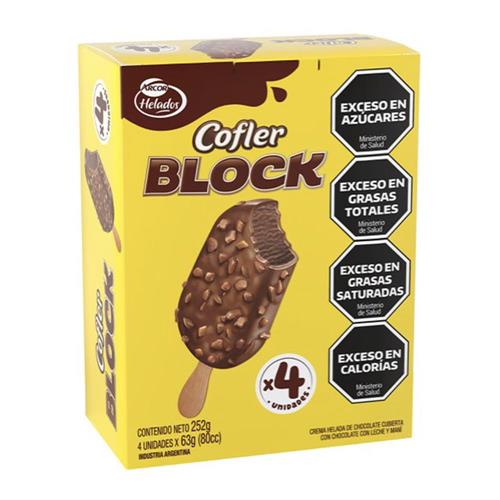 HELADO COFLER BLOCK x 4u