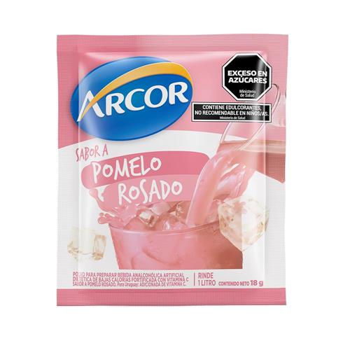 JUGO EN POLVO ARCOR POMWLO ROSADO 18GR