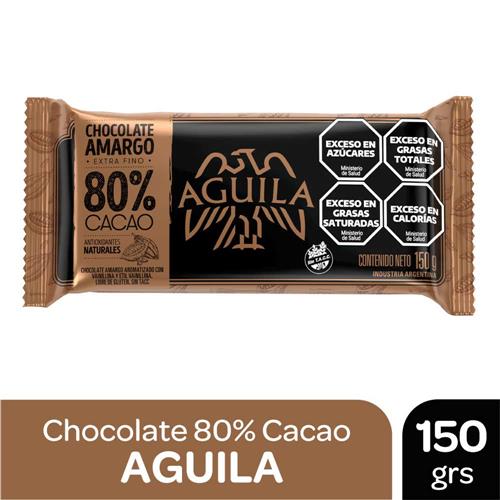 CHOCOLATE AGUILA 80% x 150g