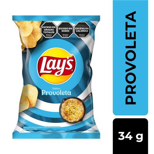 PAPAS LAYS PROVOLETA x 34g