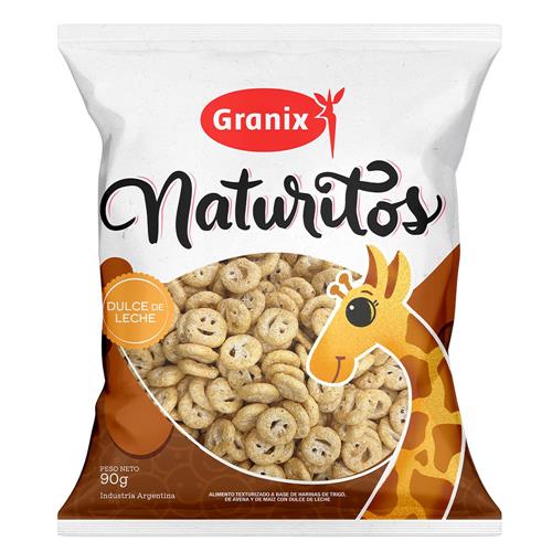 CEREAL DULCE DE LECHE NATURITOS x 90g