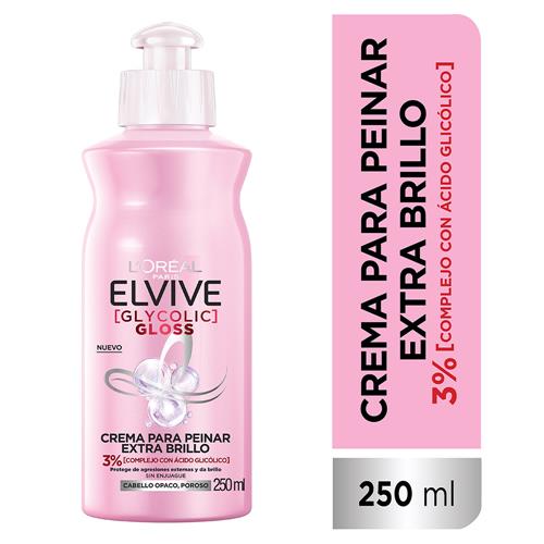CREMA DE PEINAR ELVIVE GLYCOLIC GLOSS x 250ml