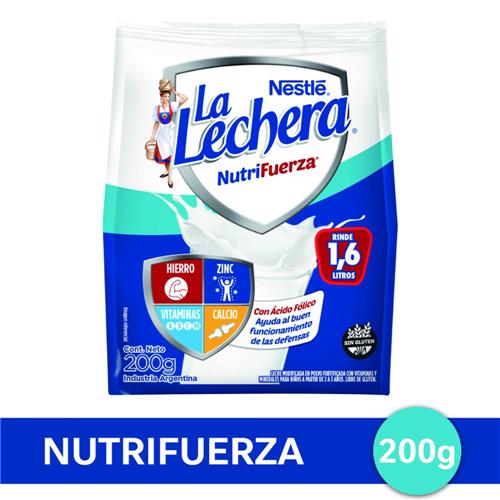 LECHE EN POLVO LA LECHERA x 200g