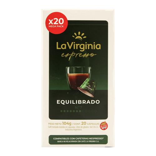 CAPSULAS LA VIRGINIA  EQUILIBRADO X 20U