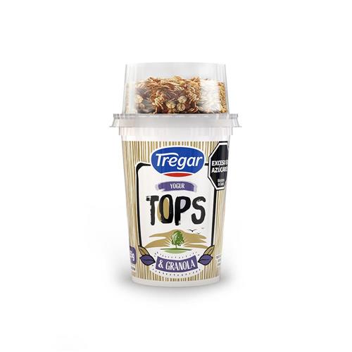 YOGUR CON GRANOLA DESCREMADO TREGAR X 155GRS