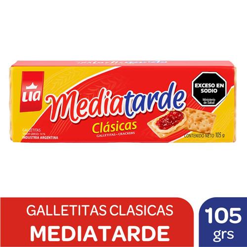 GALLETITAS MEDIA TARDE LIA x 105g