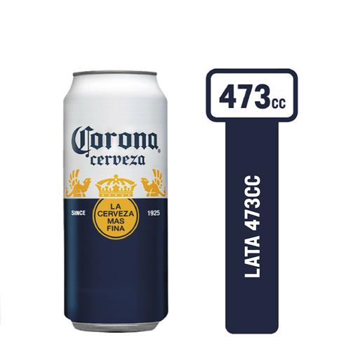CERVEZA CORONA LATA X473cc
