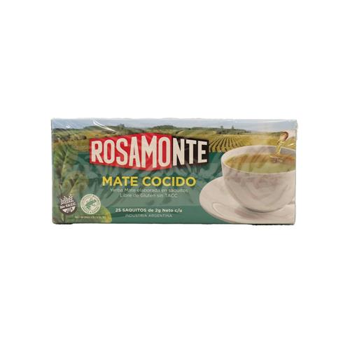 MATE COCIDO ROSAMONTE x 50 u