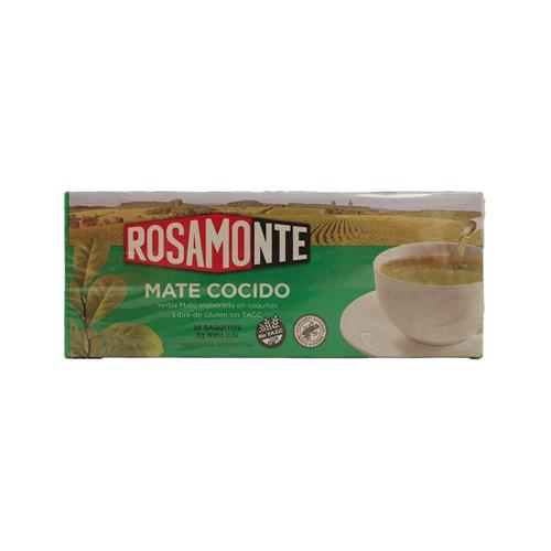 MATE COCIDO ROSAMONTE x 25saq