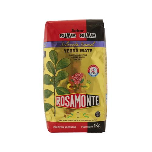 YERBA MATE ROSAMONTE SUAVE ESPECIAL x 1k