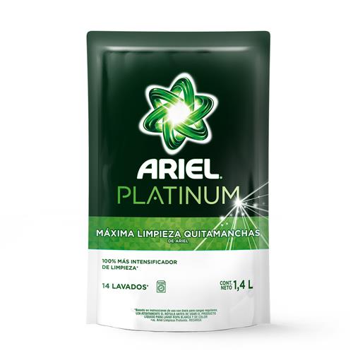 JABON LIQ PLATINUM ARIEL DP x 1.4L