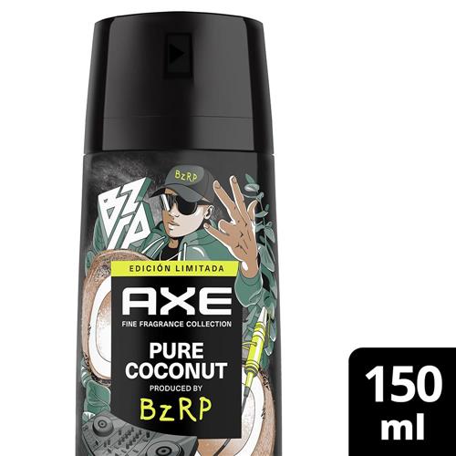 DESODORANTE PURE COCONUT AXE x 150ml
