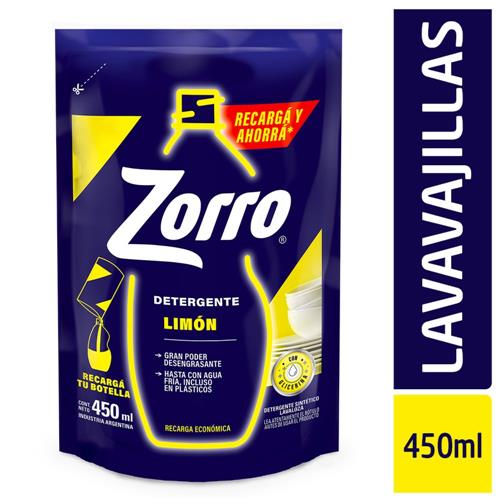 DETERGENTE CLASIC ULTRA  DP ZORRO150gr