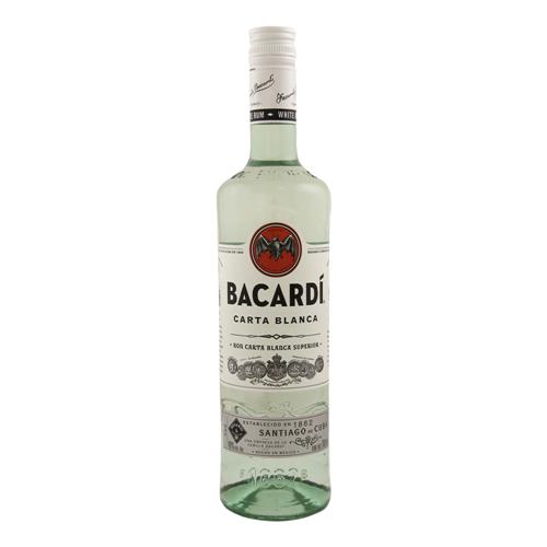 RON BACARDI LIGHT CARTA BLANCA  x 980cc