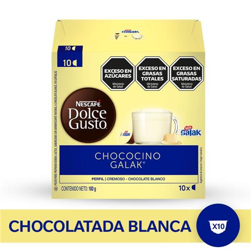 CAPSULAS DOLCE GUSTO CHOCOLINO GALAK 180gr 10cap