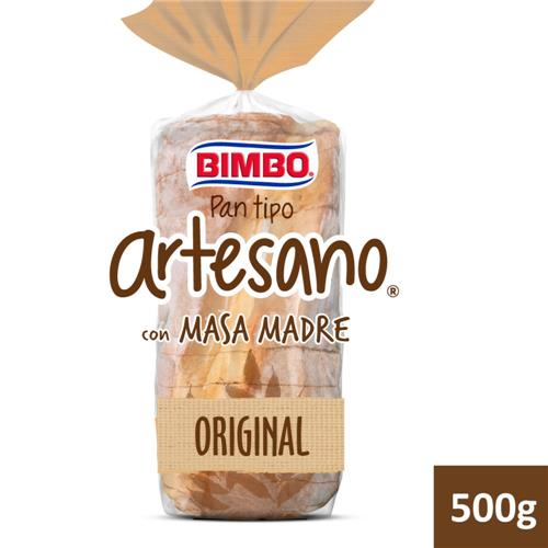 PAN ARTESANO MASA MADRE BIMBO x 500g