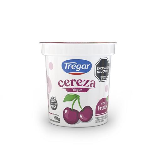 YOGURT CEREZA TREGAR x 160g