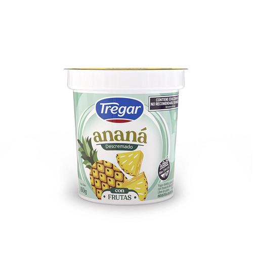 YOGURT DESCREMADO ANANA TREGAR x 160g