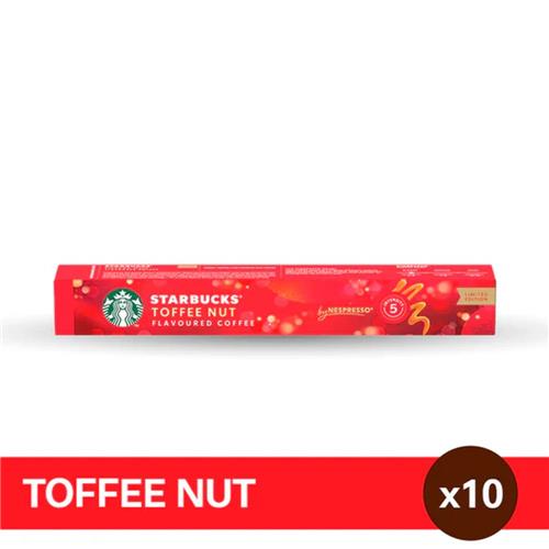 CAPSULAS CAFE STARBUCKS TOFFEE NUT x 10u
