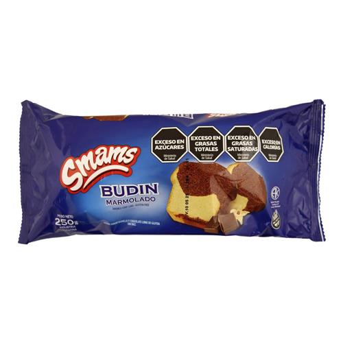 BUDIN MARMOLADO SIN TACC SMAMS 250g