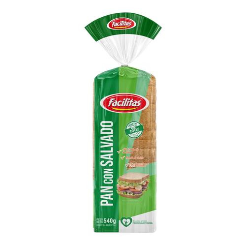 PAN LACTAL SALVADO FAMILIAR  FACILITAS X540GRS