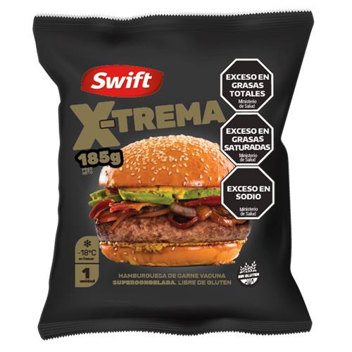HAMBURGUESA EXTREMA SWIFT x 185g