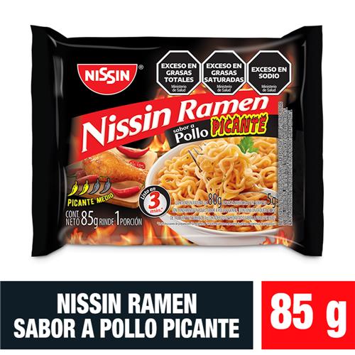 RAMEN POLLO PICANTE NISSIN 85g