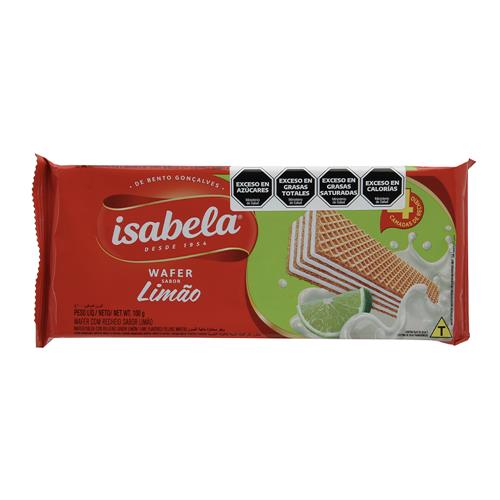 OBLEA ISABELLA LIMON 100gr