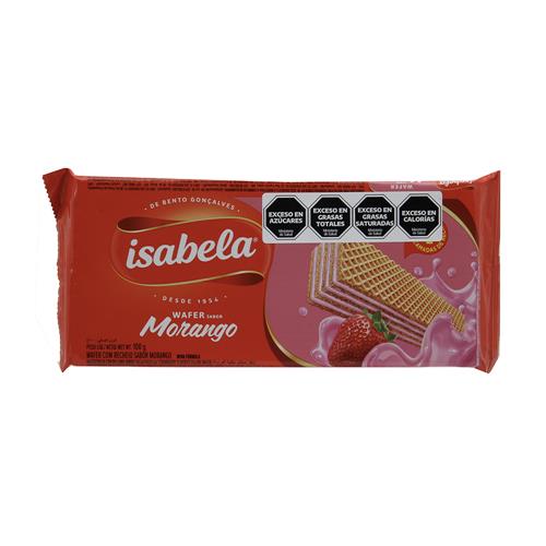OBLEA ISABELLA FRUTILLA 100gr