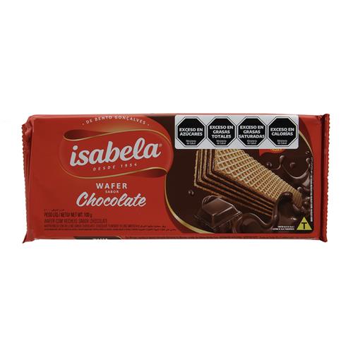 OBLEA ISABELLA CHOCOLATE 100gr