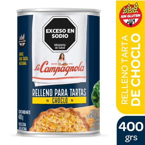 RELLENO P/TARTA CHOCLO LA CAMPAGNOLA x 400g