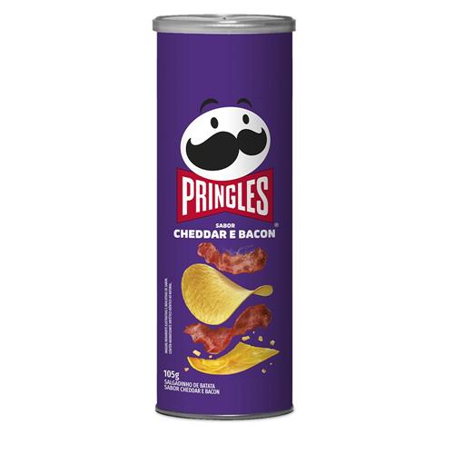 PRINGLES CHEDDAR Y BACON X105GRS