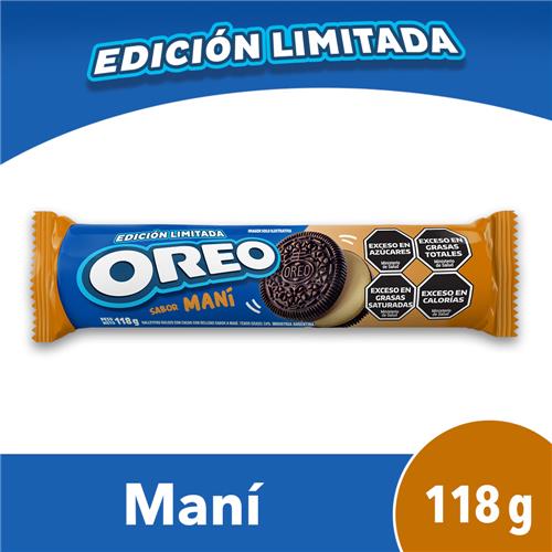GALLETITAS OREO MANI x 118g